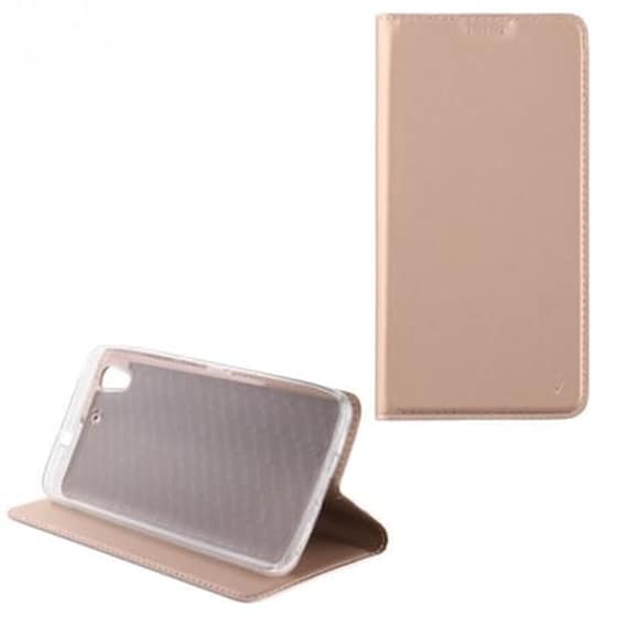 Θήκη Meizu M5S - Volte-Tel Magnet Book Stand - Gold image 0