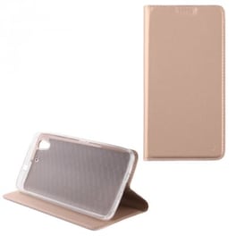 Θήκη Meizu M5S - Volte-Tel Magnet Book Stand - Gold