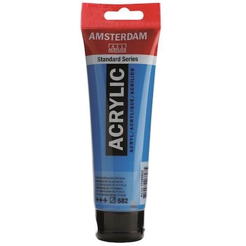 Talens Amsterdam Ακρυλικό Χρώμα 582 Mangan. Bl. Phthalo 120ml