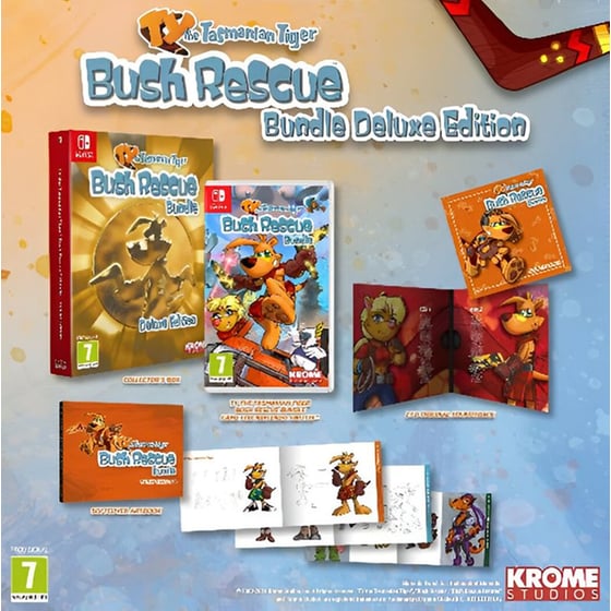 Ty The Tasmanian Tiger HD Bush Rescue Bundle Deluxe - Nintendo Switch image 2