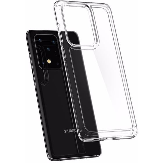 Θήκη Samsung Galaxy S20 Ultra - Spigen Ultra Hybrid - Crystal Clear image 1