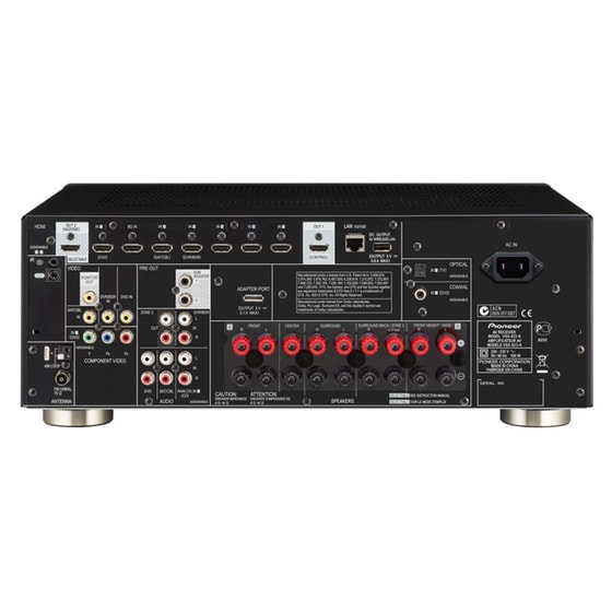 ΡΑΔΙΟΕΝΙΣΧΥΤΗΣ PIONEER VSX-923-K 7.1 BLK image 1