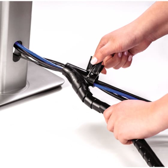 Fellowes CableZip Διαχειριστής Καλωδίων Μαύρο (99439) image 1