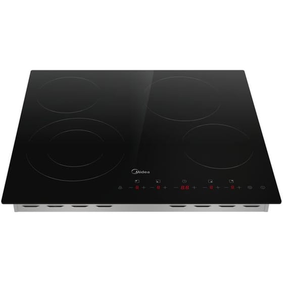 MIDEA MCH702T298K0 60 cm Μαύρο Εστία Κεραμική Αυτόνομη image 3