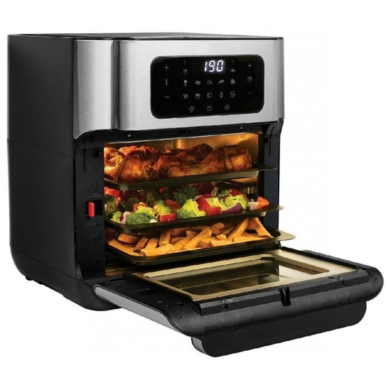 SINGER AF4640 Vita Cook 1500 W με Αποσπώμενο Κάδο 10 L Ασημί Φριτέζα Αέρος image 1