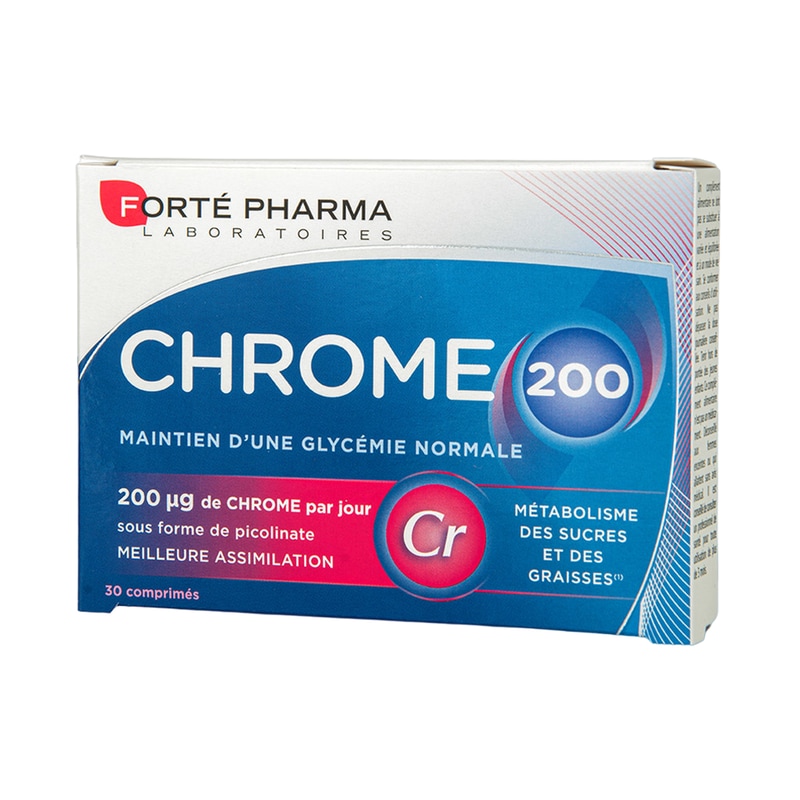 Μέταλλα Forte Pharma Chrome 200μg - 30 ταμπλέτες