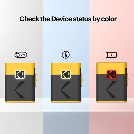 Instant Camera Kodak Label Era M50 - Κίτρινο image 3