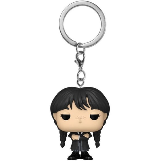 Funko Pocket Pop! Keychain - Wednesday - Wednesday Addams image 0