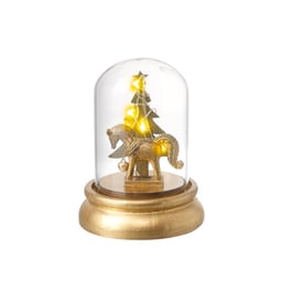 Χριστουγεννιάτικο Στολίδι Heaven Sends Regal Pony & Tree Light Up Glass Dome