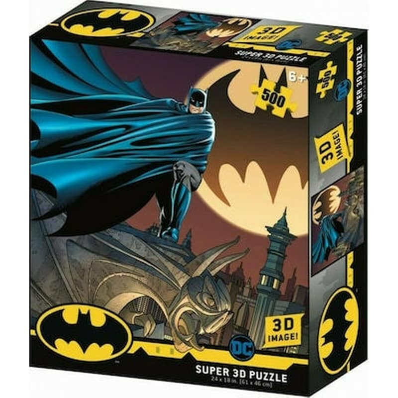 Super 3d Puzzle Batman Dc 500 Κομματια