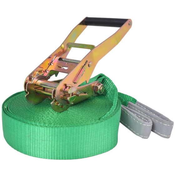 Ιμάντας Ισορροπίας VidaXL Slackline 1500x5 cm - Πράσινο image 0