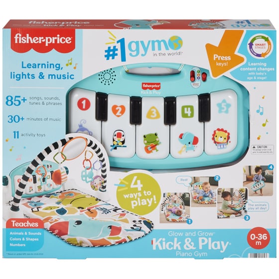 Fisher-Price  Εκπαιδευτικό Γυμναστήριο - Μουσικό Πιανάκι (HWY55) image 0