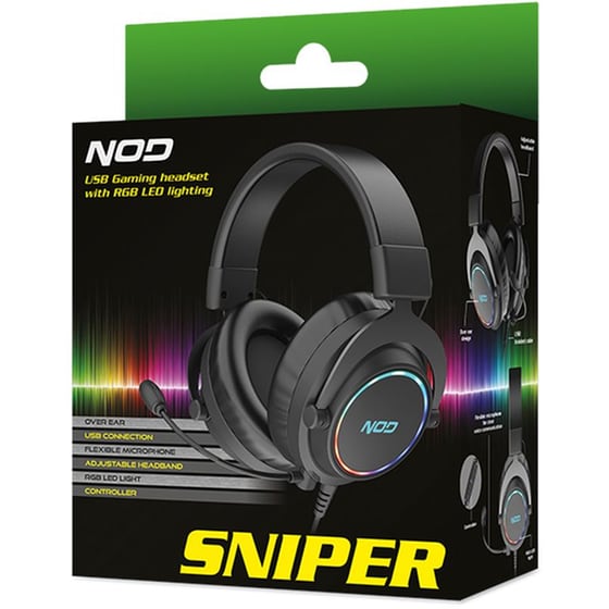 Ακουστικά Κεφαλής Nod Sniper - Μαύρο image 6