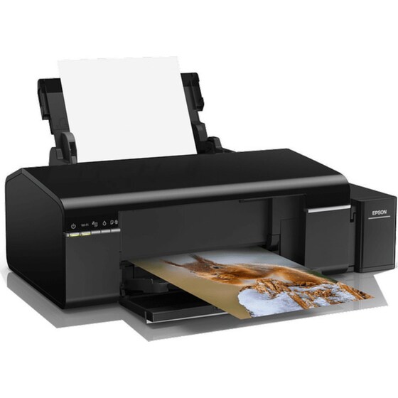 Epson EcoTank L805  Έγχρωμος Φωτογραφικός Εκτυπωτής A4 με WiFi (C11CE86401) image 6
