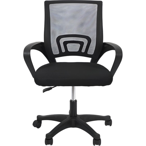 Καρέκλα Εργονομική Home Deco Factory HD7540 Υφασμάτινη - Μαύρη image 2