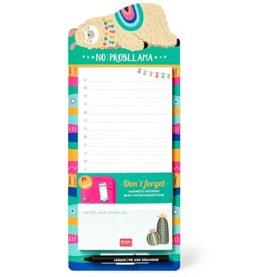 Σημειωματάριο Μαγνητικό Legami Don't Forget No Probllama image 0