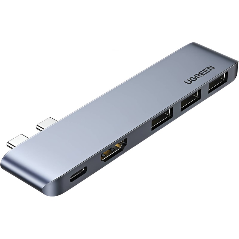 UGREEN Docking Station Ugreen 60559 5-Port USB 3.0 συμβατό με Dual USB-C