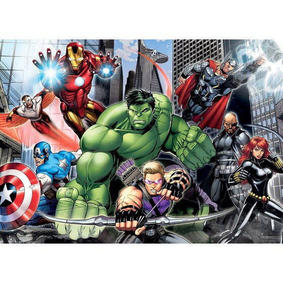 Clementoni 23688 Παζλ 104τεμ. Super Color Max Marvel Avengers image 1