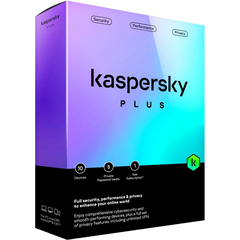KASPERSKY Kaspersky Antivirus Plus 5 χρήστες - 1 έτος