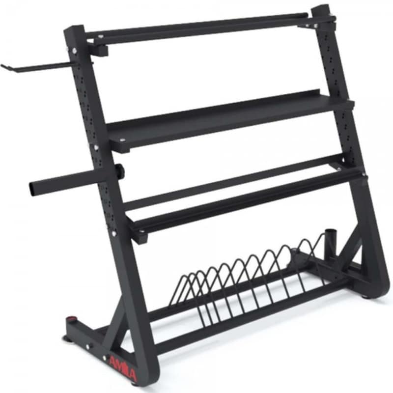 Βάση για Αλτήρες και Βαράκια Amila Rack 43937 Επιδαπέδια 171x62x128cm