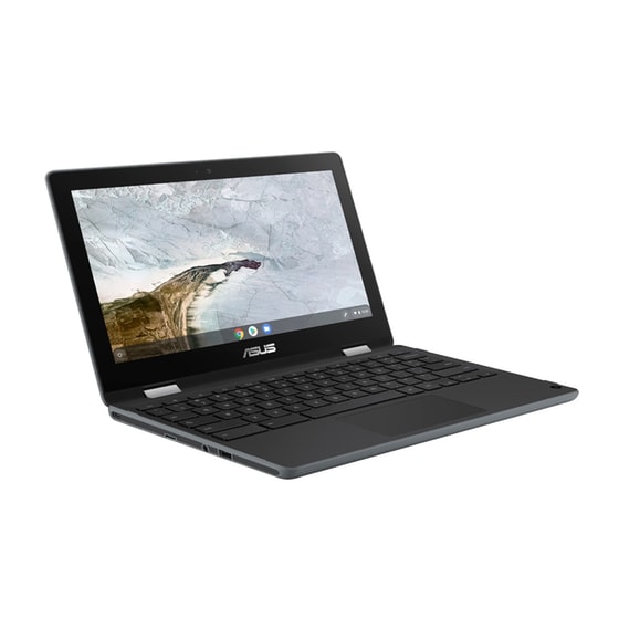 Laptop Asus Chromebook Flip C214 (Intel Celeron-N4020/4GB/64GB eMMC/Intel UHD Graphics) + AntivirUs ZoneAlarm για 2 έτη image 1