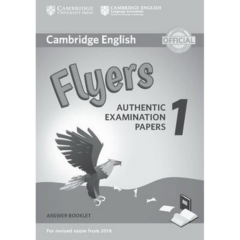 Cambridge English Flyers 1 for Revised Exam from 2018 Answer Booklet 1223320