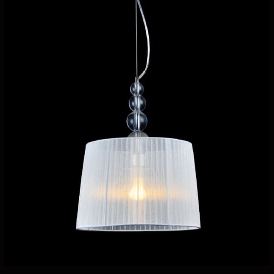 Φωτιστικό Οροφής Μονόφωτο Aca Olivia Μεταλλικό - Λευκό image 0