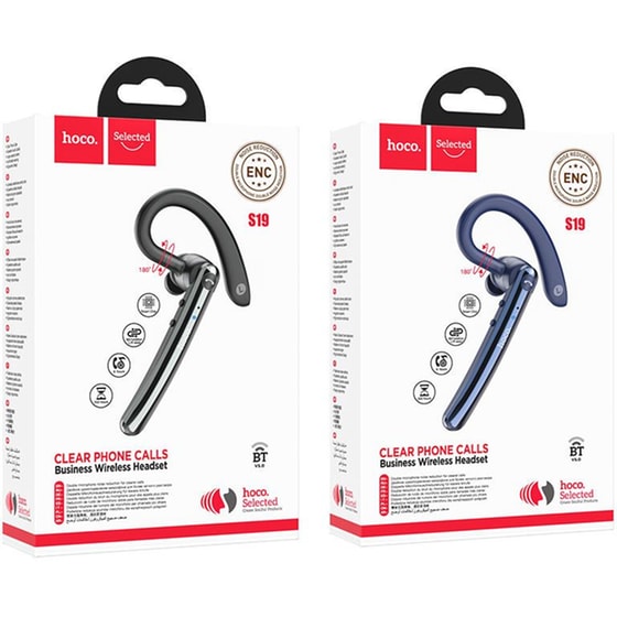 Ακουστικά Bluetooth Hoco S19 - Μαύρο image 1