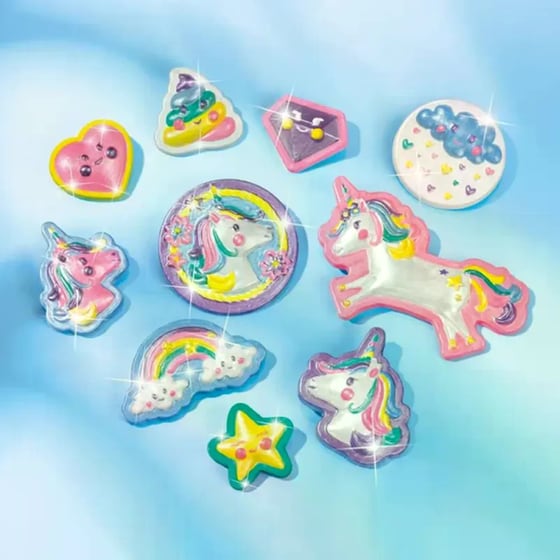 Σετ Κατασκευής Totum Μονόκερων με Καλούπια & Χρώματα image 9