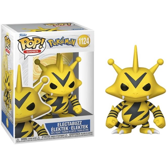 Funko Pop! Games: Pokemon - Electabuzz #1124 Vinyl Figure image 0