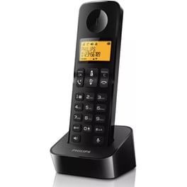 Ασύρματο Τηλέφωνο Philips D2601B-34 - Μαύρο