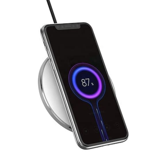 Ασύρματος Φορτιστής Ezra Hc21 10W microUsb - White image 0