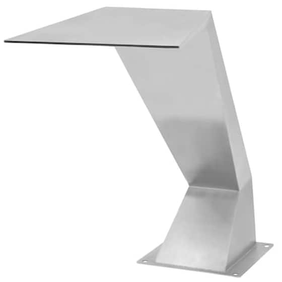 Vidaxl Σιντριβάνι Πισίνας Ασημί 64 X 30 X 52 Εκ. Από Ανοξείδωτο Ατσάλι image 2