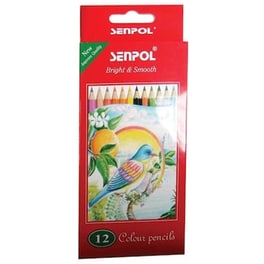 Senpol Ξυλομπογιές 12 Χρώματα