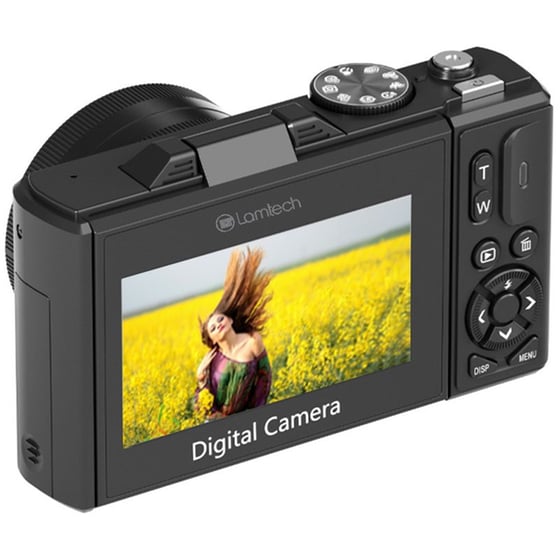Φωτογραφική Μηχανή Compact Lamtech 5K Flip Wi-Fi - Black image 5