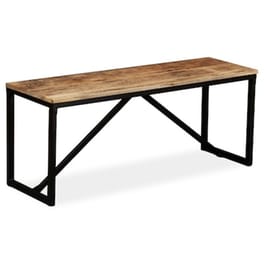 VidaXL Πάγκος 110 X 35 X 45 Εκ. από Μασίφ Ξύλο Μάνγκο