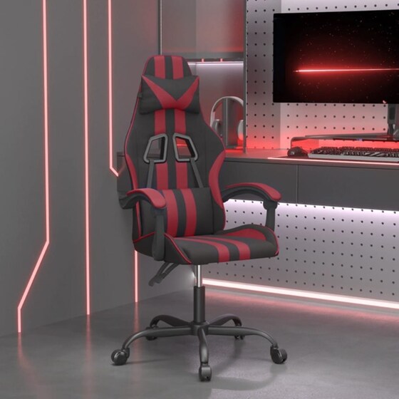 Καρέκλα Gaming VIDAXL 3143825 από Τεχνητό Δέρμα - Μαύρο image 9