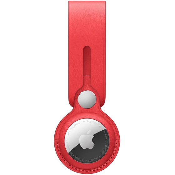 Apple AirTag Δερμάτινο Loop - Κόκκινο image 0