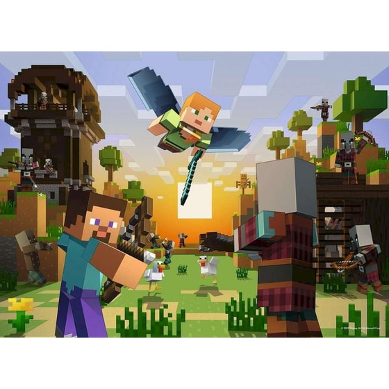 Παιδικό Παζλ Ravensburger Minecraft (150XXL Κομμάτια) image 1