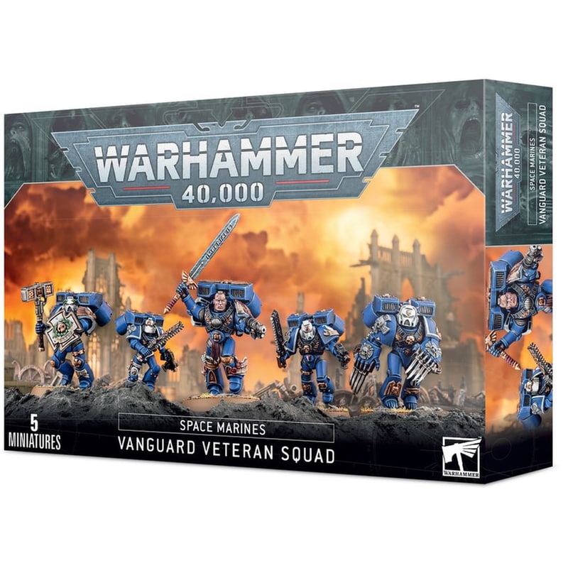 Space Marine Vanguard Veteran Squad Warhammer 40k GAMES WORKSHOP
