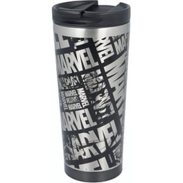 Κούπα Θερμός Stor Marvel All Over Place από Ανοξείδωτο Ατσάλι 425 ml - Ασημί