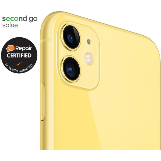 Μεταχειρισμένο Apple iPhone 11 64GB Yellow second go value Certified by iRepair image 5