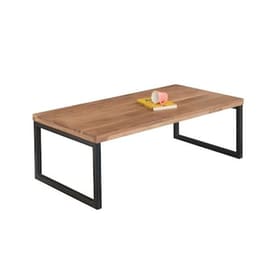 Τραπεζάκι Σαλονιού Woodwell C37014 από Φυσικό Ξύλο Ακακία 115x60x40cm - Καφέ