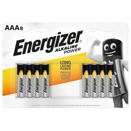Power Αλκαλική Μπαταρία L03/aaa 1.5v 8 Τεμάχια