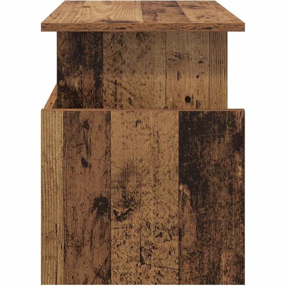 Έπιπλο Τηλεόρασης VidaXL 2 τμχ 50 x 35 x 45 cm - Παλαιωμένο Ξύλο image 6