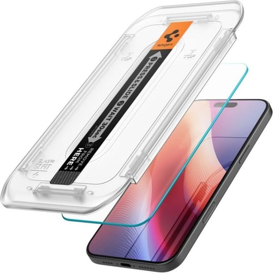 Προστατευτικό οθόνης Apple iPhone 16 Pro - Spigen Tempered Glass Glas.tr Ez Fit Hd Οθόνης 0.2 mm 9h image 1