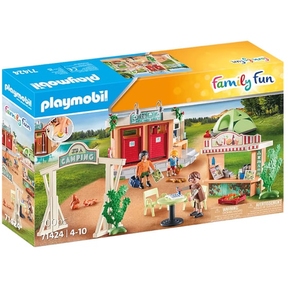 PLAYMOBIL® Family Fun Οργανωμένο Camping (71424) image 0
