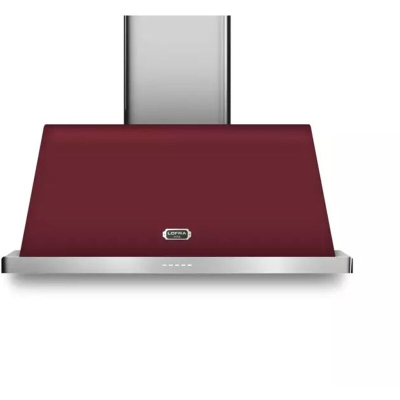 LOFRA DOLCEVITA90RCHROME 90 cm Κόκκινο Απορροφητήρας Καμινάδα - Τζάκι
