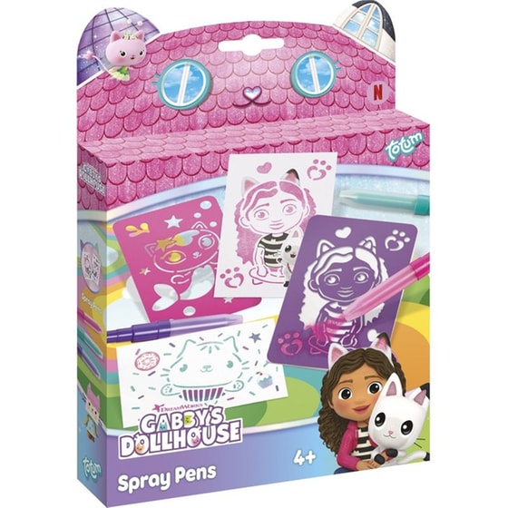 Σετ Ζωγραφικής Totum Gabby Dollhouse Spray Pens image 0