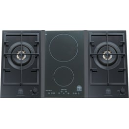 LA GERMANIA P952CILAGVN (GN) 91.5 cm Μαύρο Εστία Μεικτή Φυσικού Αερίου